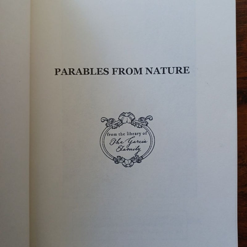 Parables from Nature (Yesterday's Classics)