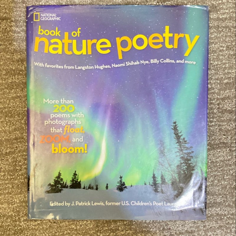 National Geographic Book of Nature Poetry