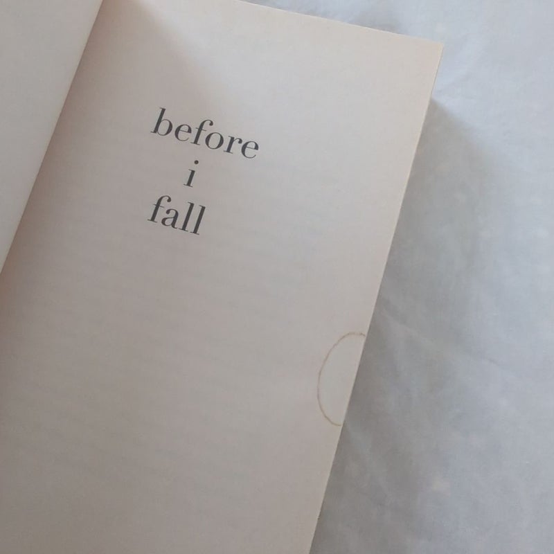 Before I Fall