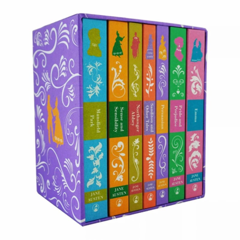 The Complete Jane Austen Wilco 7 Book Clothbound Set