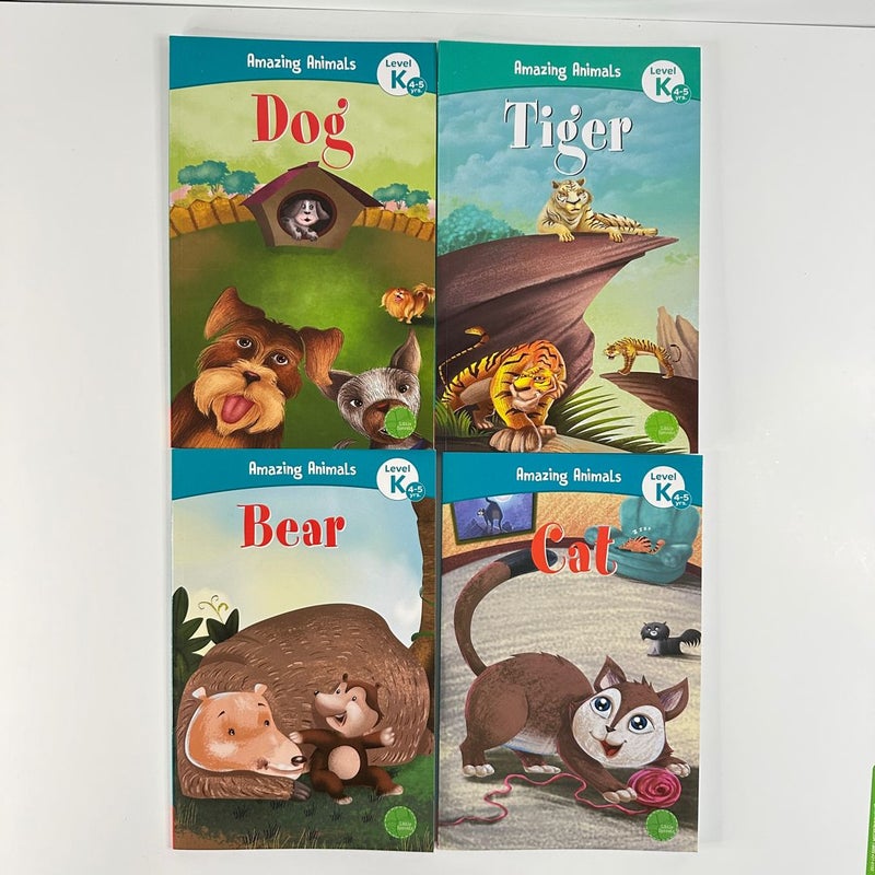 Amazing Animals Level K Book Bundle, 8 Books