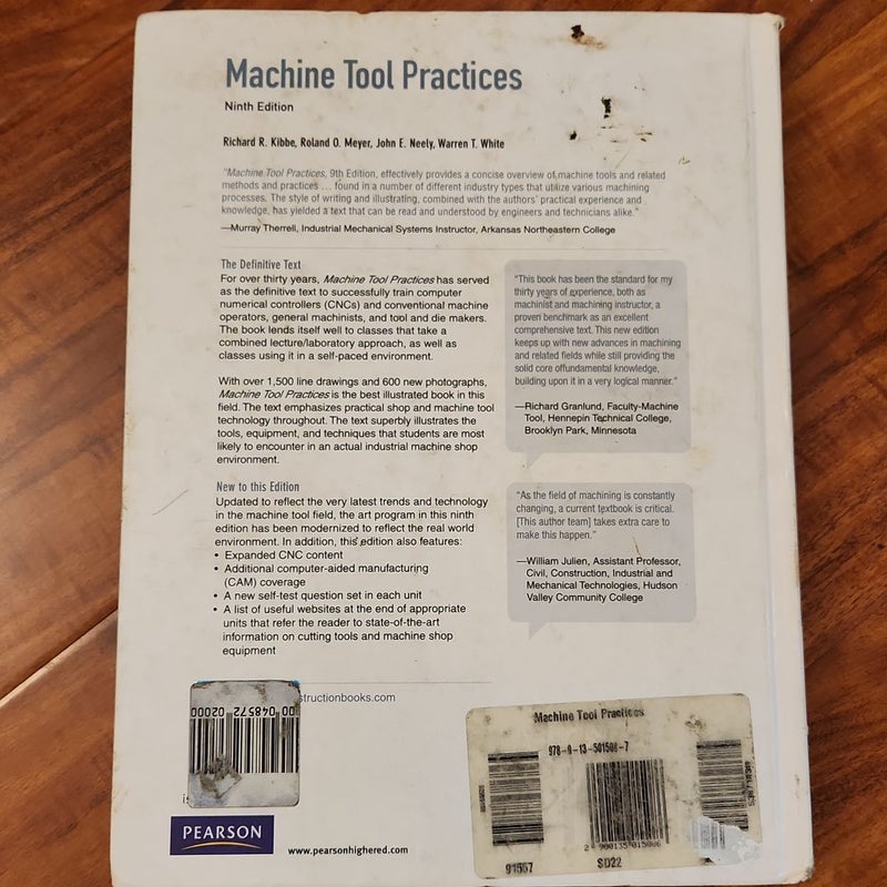 Machine Tool Practices