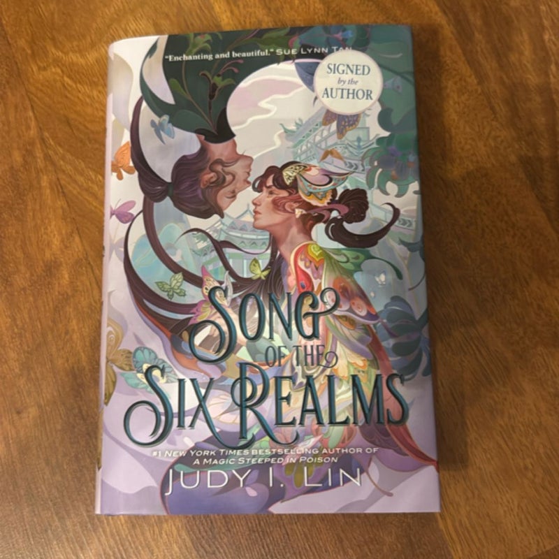 Signed Waterstones Song of the Six Realms