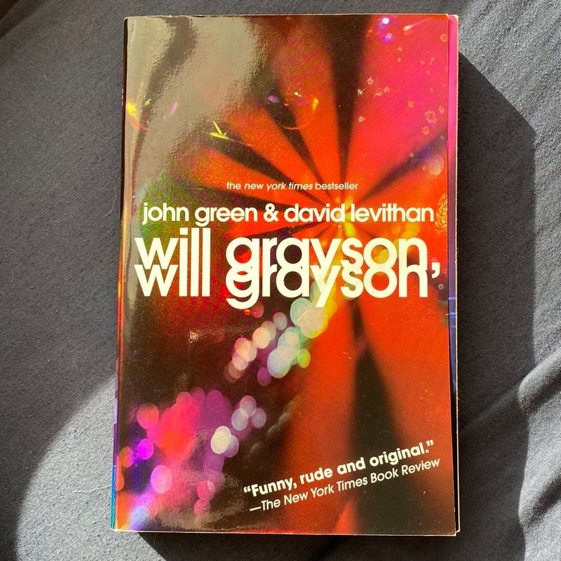 Will Grayson, Will Grayson