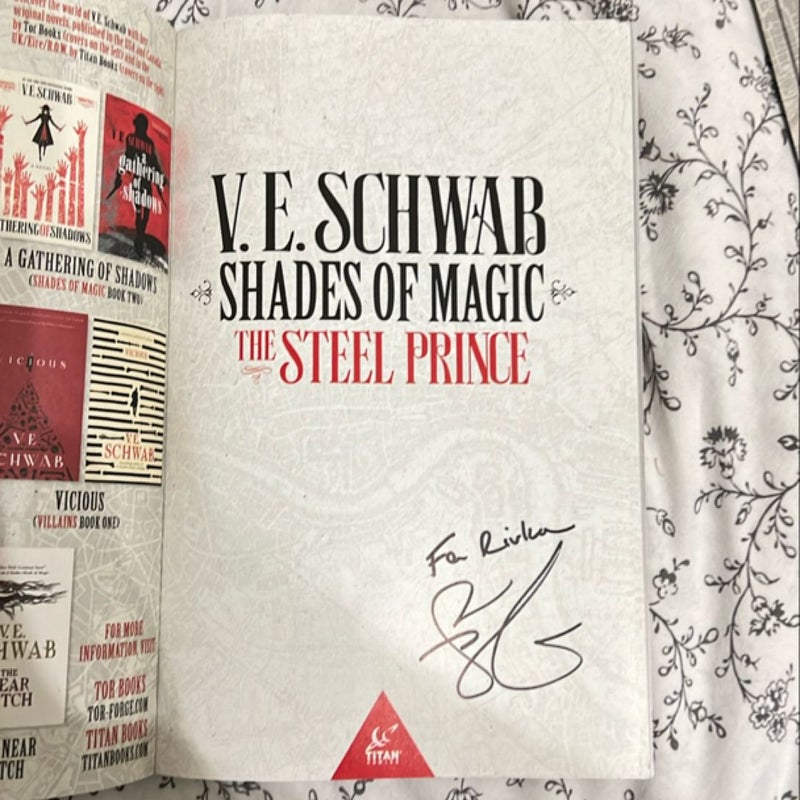 The Steel Prince SIGNED