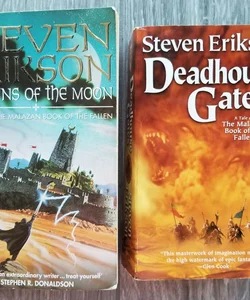 GARDENS OF THE MOON & DEADHOUSE GATES MALAZAN BOOK OF THE FALLEN BOOKS #1 AND #2