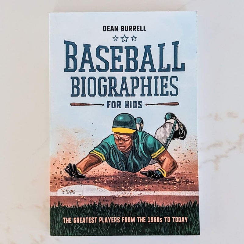 Baseball Biographies for Kids