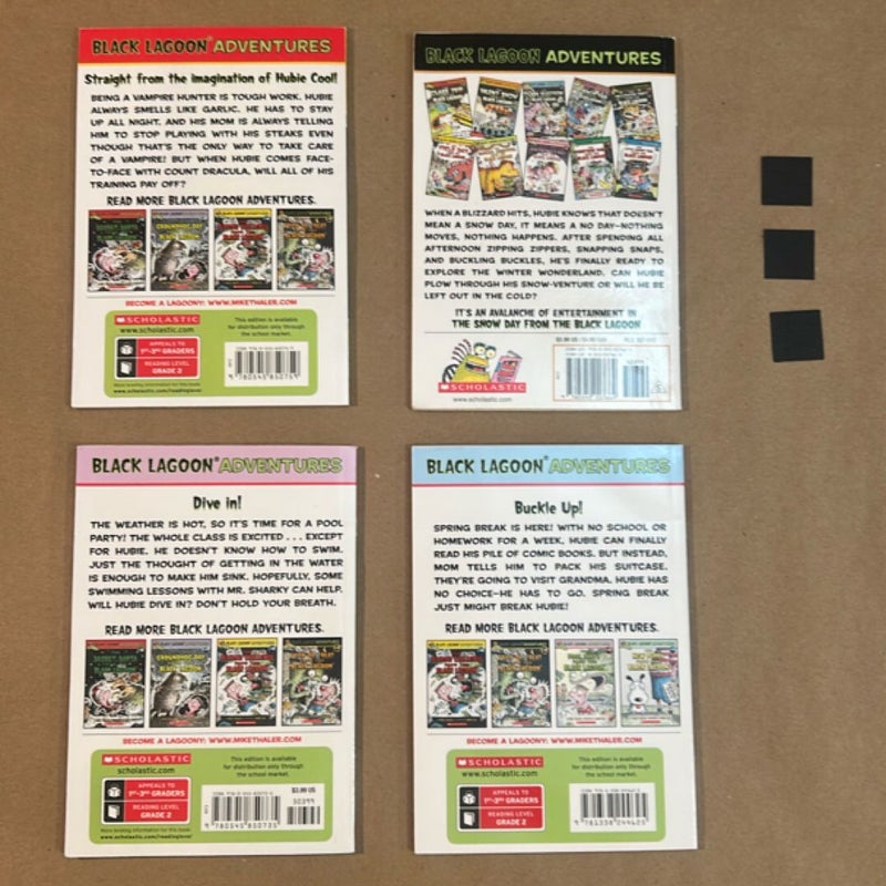 Black Lagoon Adventures #1, 11, 32 & 34