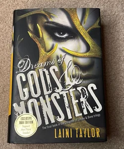 SIGNED Dreams of Gods and Monsters B&N Exclusive 