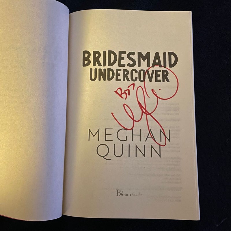 Bridesmaid Undercover