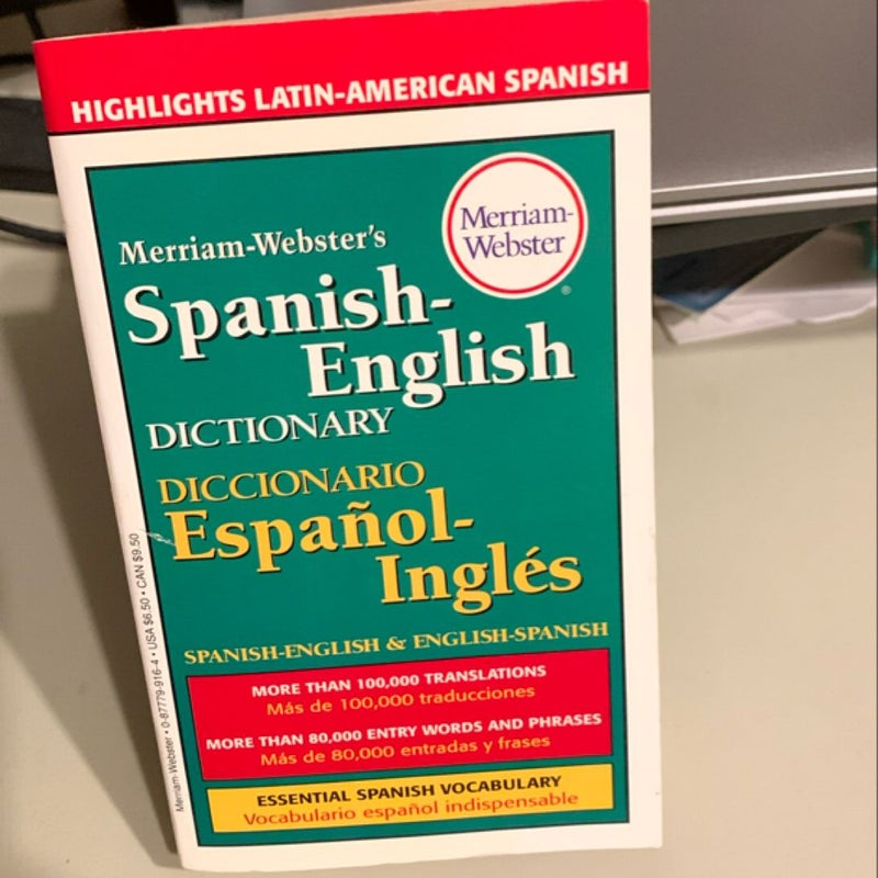 Merriam-Webster's Spanish-English Dictionary