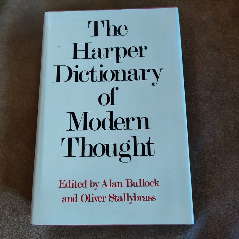 The Harper Dictionary of Modern Thought 