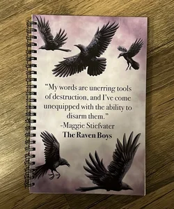 The Raven Boys Lined Notebook 