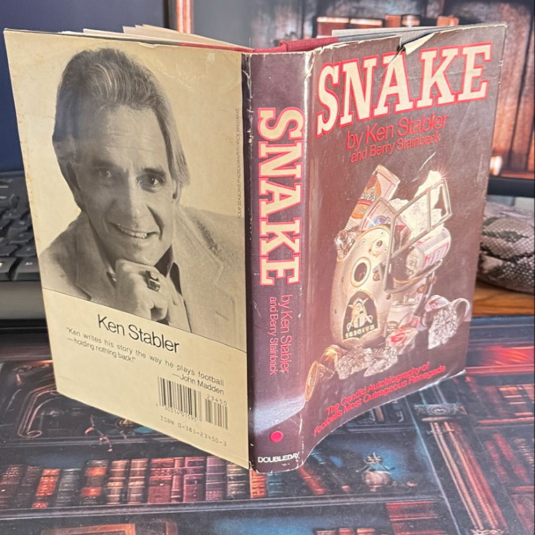 SIGNED FIRST EDITION: Snake by Ken Stabler by Ken Stabler , Hardcover ...