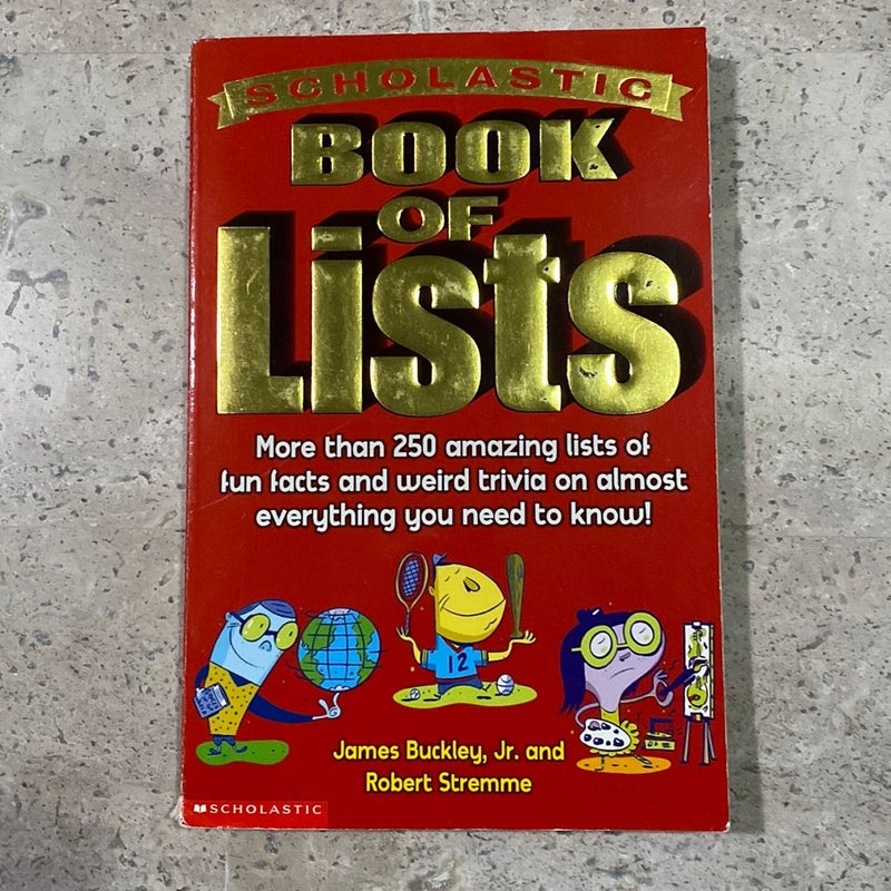 Scholastic Book of Lists