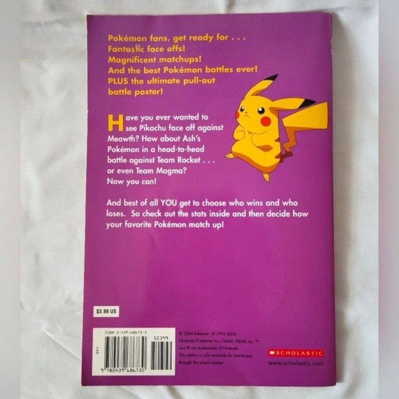 Pokemon Greatest Battles Book 2004