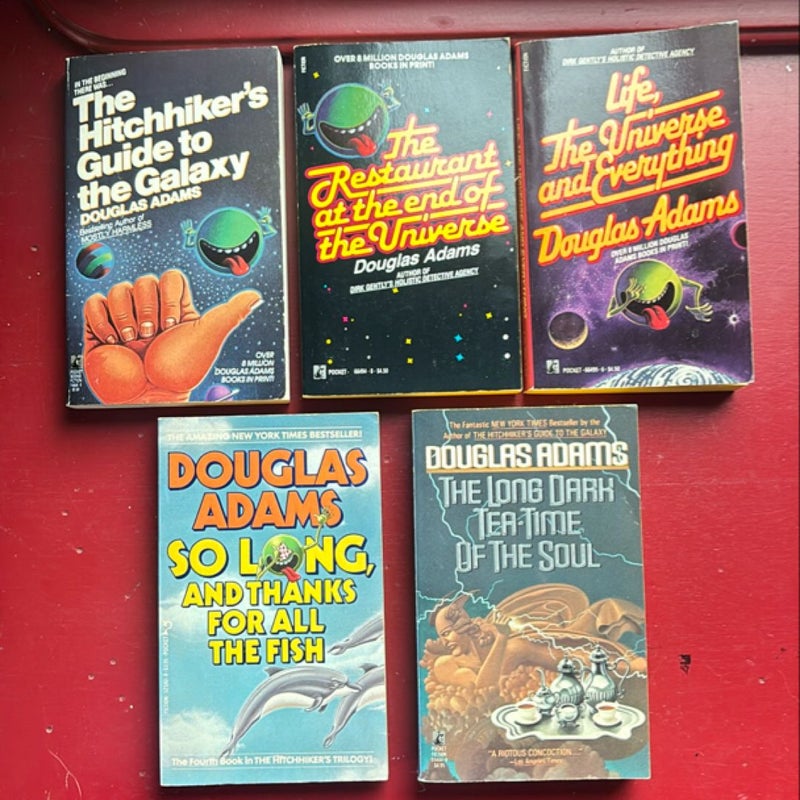 The Hitch Hiker's Guide to the Galaxy -- A Trilogy in Five Parts