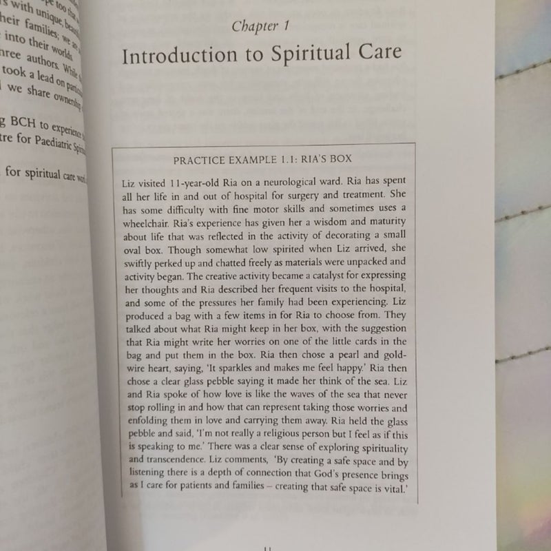 Spiritual Care with Sick Children and Young People