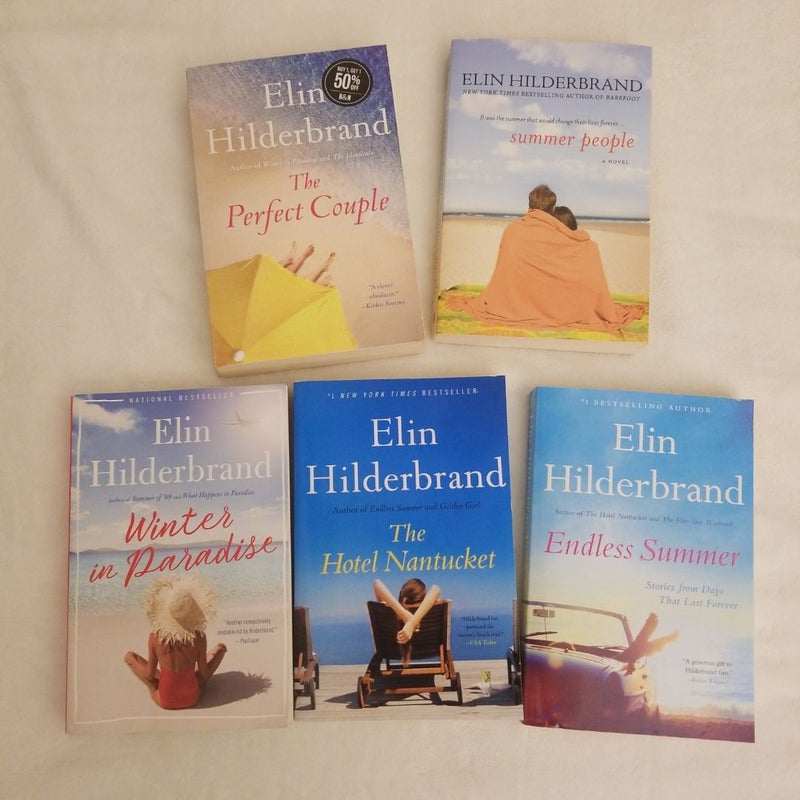 Elin Hilderbrand 5 book lot