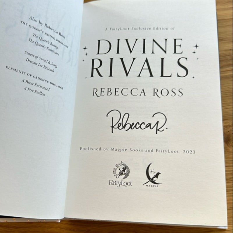 Divine rivals BUNDLE (FAIRYLOOT SIGNED)