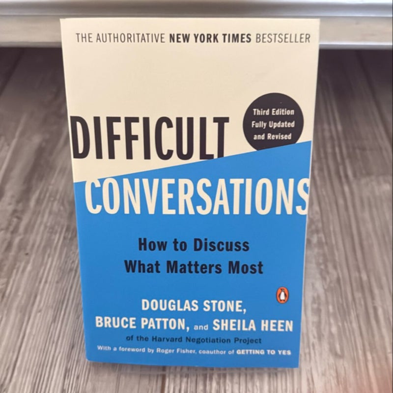 Difficult Conversations