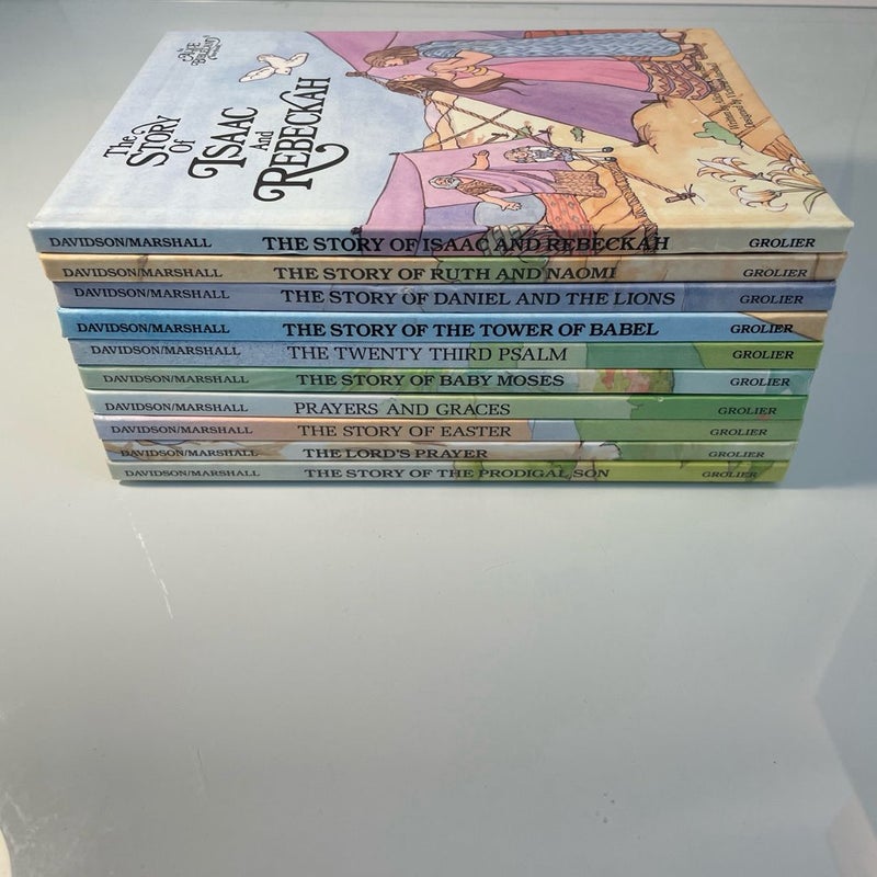 Alice in Bibleland 10 Bible Storybooks - 1980s Vintage Book Bundle for Children