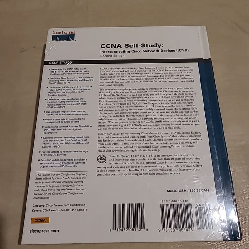 CCNA Self-Study: Interconnecting Cisco Network Devices (ICND) 640-811