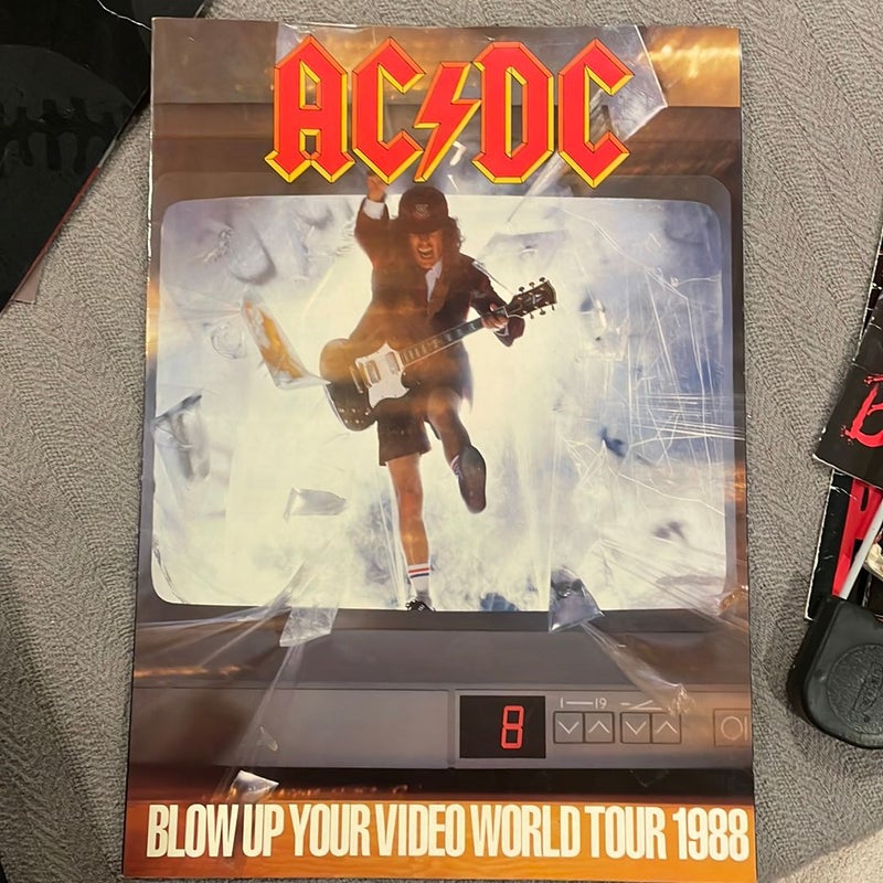 AC/DC tour book 