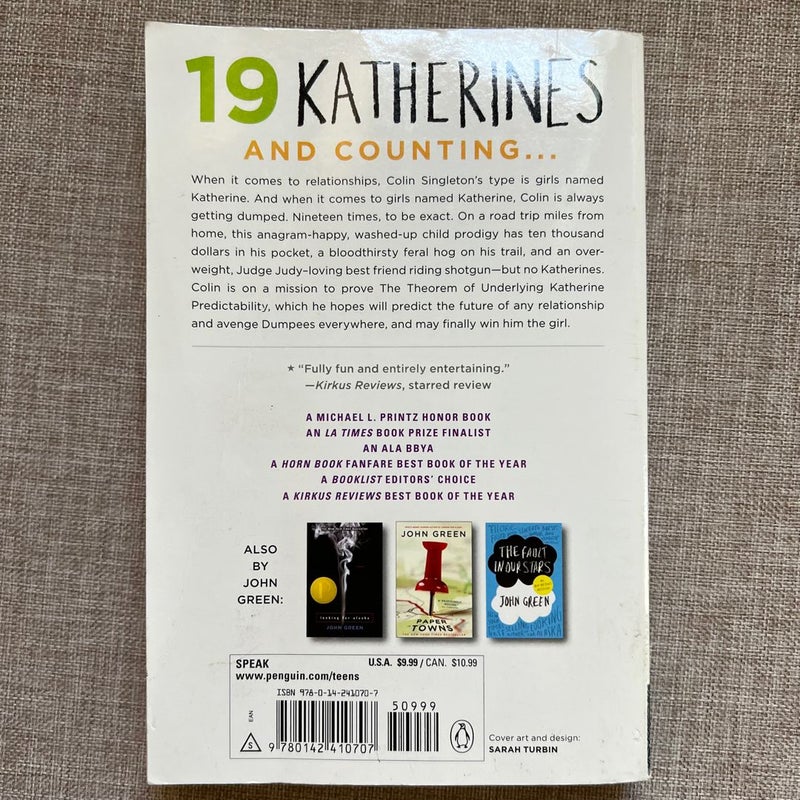 An Abundance of Katherines