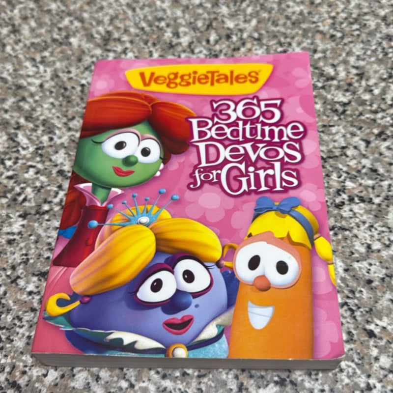 Veggie Tales 365 Bedtime Devos for Girls