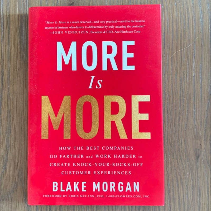 More Is More