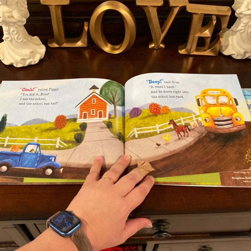 Time for School, Little Blue Truck