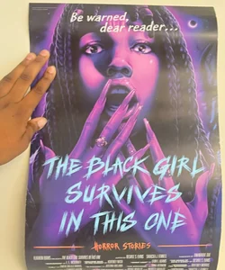 The Black Girl Survives In This One Poster 