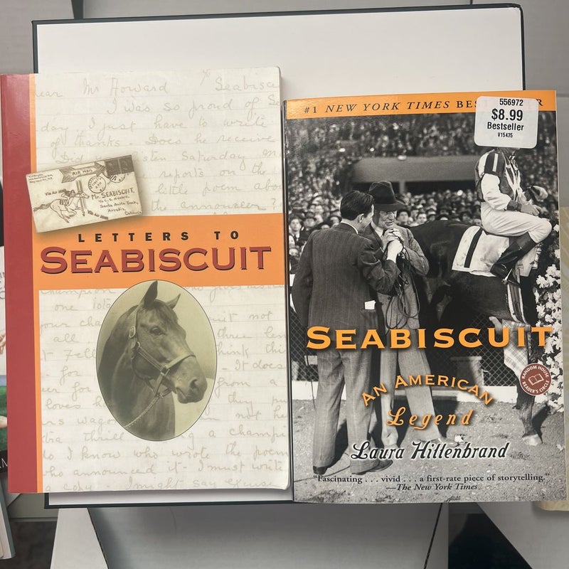 Letters to Seabiscuit & Seabiscuit: An American Legend (book bundle)