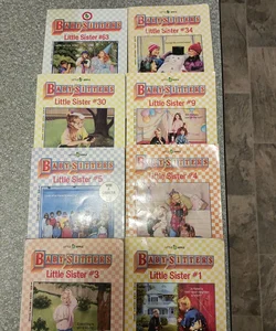 Baby Sitter, Little Sister, Bundle of 8 Books