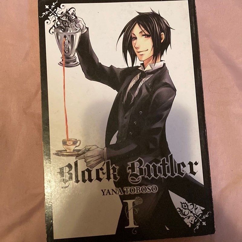 Black butler manga 1-5 