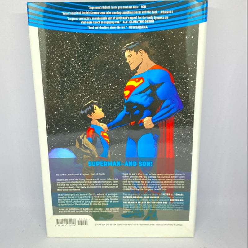 Superman: the Rebirth Deluxe Edition Book 1