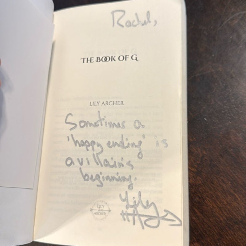 The Book of G