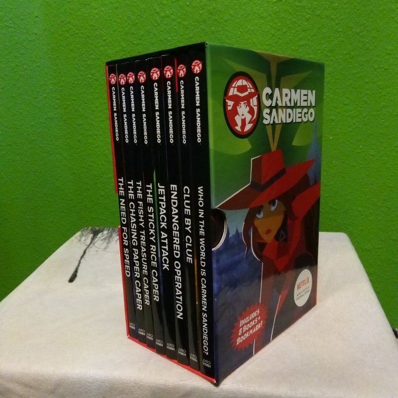 Carmen Sandiego 8bk Box Set Costco