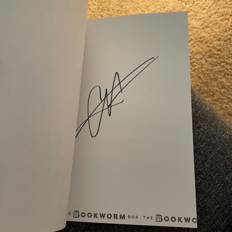 SIGNED store Bookworm Box Regretting You by Colleen Hoover