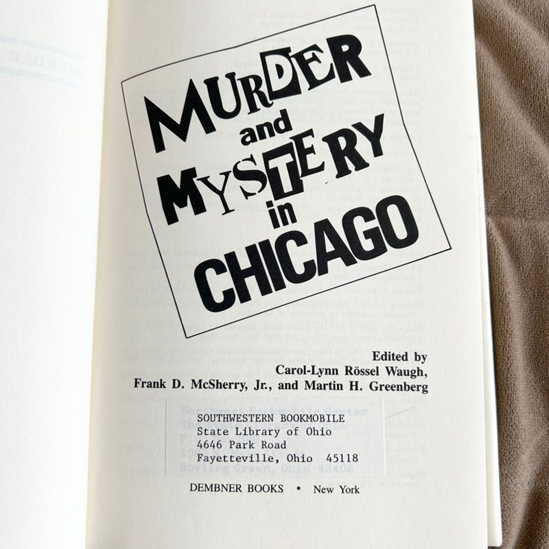 Murder and Mystery in Chicago 3616