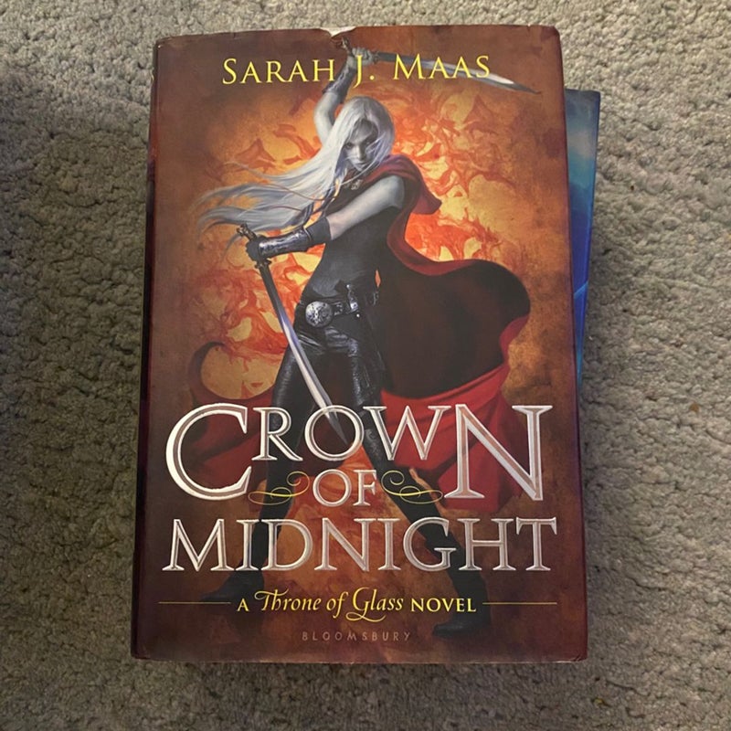 Throne of Glass Hardback Set 1st edition out of print (ToG not included)
