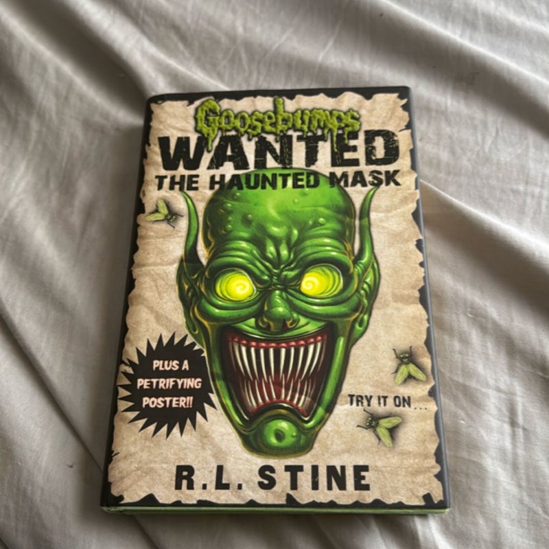 Goosebumps Wanted the haunted mask First Edition