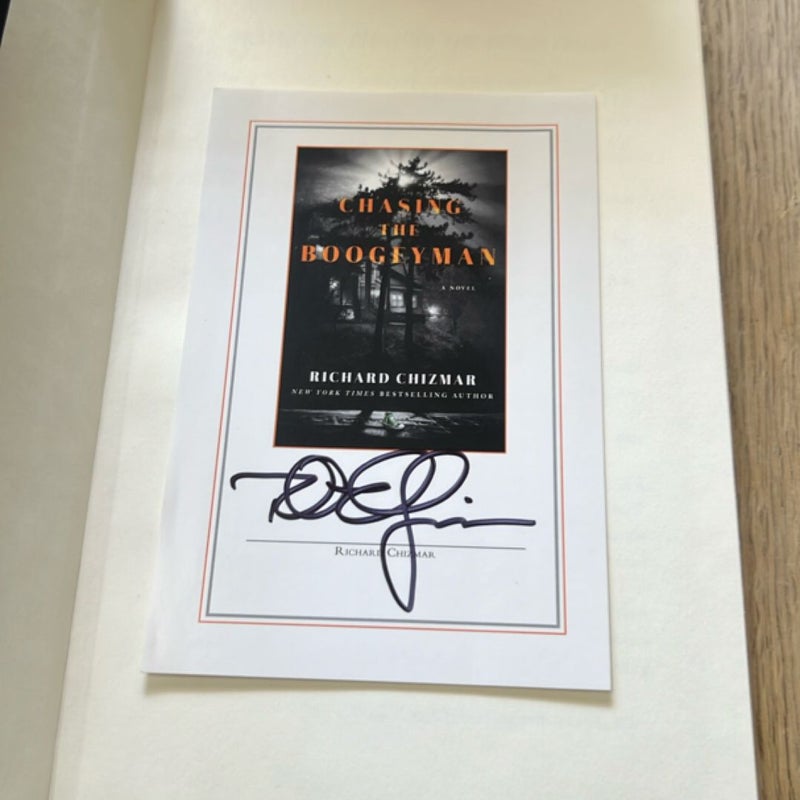 Chasing the Boogeyman SIGNED