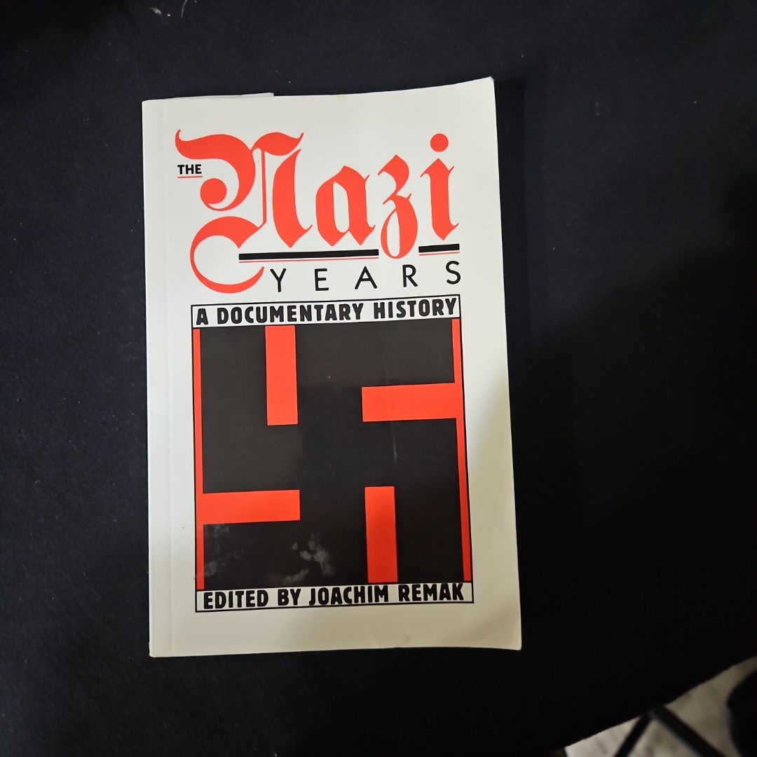 The Nazi Years A Documentary History 