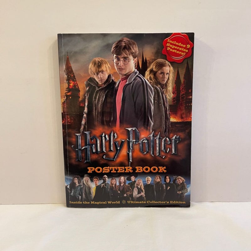 Harry Potter Poster Book - Includes all 9 Posters