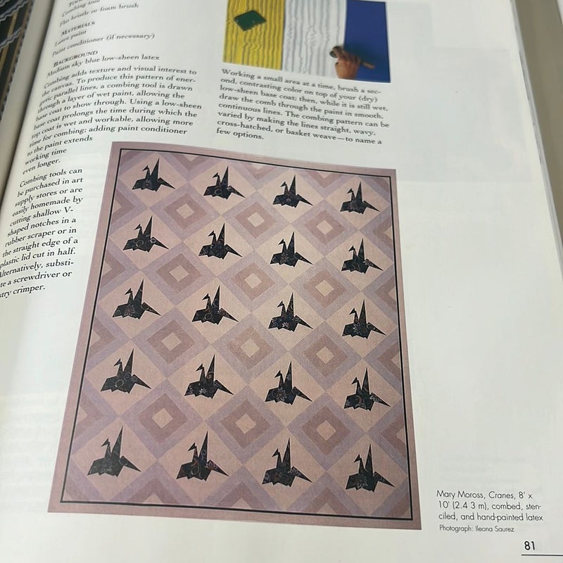 The Complete Book of Floorcloths: Designs and Techniques for Painting Great-Looking Canvas Rugs