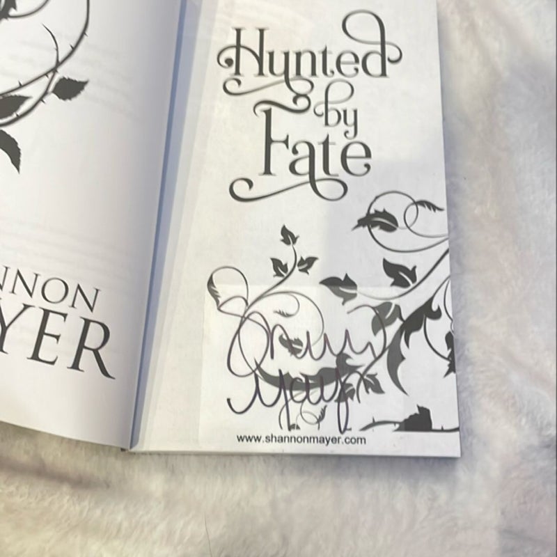 SIGNED Hunted by Fate