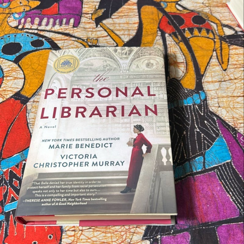 The Personal Librarian (2021 1st Printing)