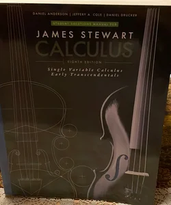 Student Solutions Manual for Stewart's Single Variable Calculus: Early Transcendentals, 8th Edition 
